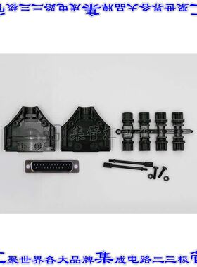 MHDTPPK25-DB25P-K 连接器25POS后壳180度无屏蔽黑色