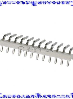 1-640385-2 针座连接器12POS接头3.96mm公形插针通孔直角锡