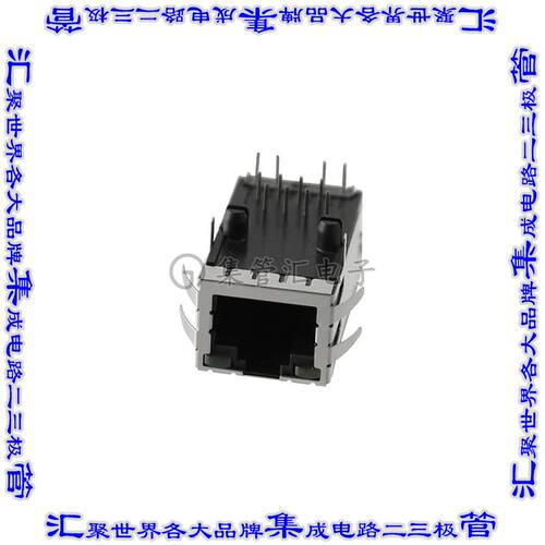 MTJ-88SX1-FSP-PG-LG-M7Y 接插件连接器RJ45 1X1,TAB UP,100M POE