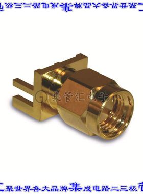 132366 同轴连接器SMA插头公引脚焊接50欧姆板边缘