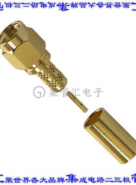 132113RP 同轴连接器RP-SMA插头母形插口焊接50欧姆自由悬挂