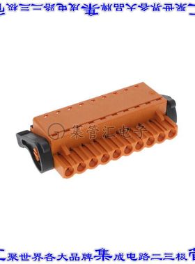 1014460000 端子块连接器10POS插头母插口5.08mm橙色自由悬挂