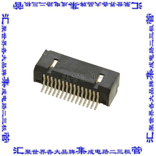 FI-W15P-HFE-E1500 针座连接器15POS插座2排1.25mm公形插针表贴SM