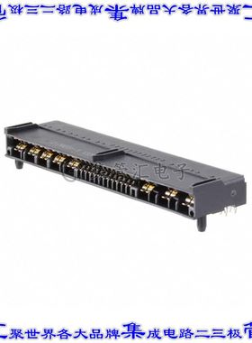 2170231-1 卡边缘连接器母头2排黑色镀金