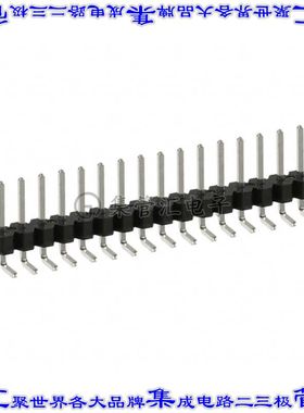 PEC16SBAN 针座连接器16POS分离式2.54mm公形插针通孔直角锡