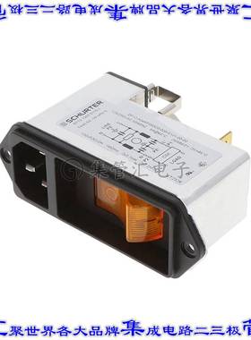 DF12.1297.5110.1 电源接入连接器3POS插座公插片模块IEC320-C14