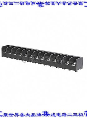 6-1437653-5 端子块连接器13电路隔板接线座9.53mm螺钉