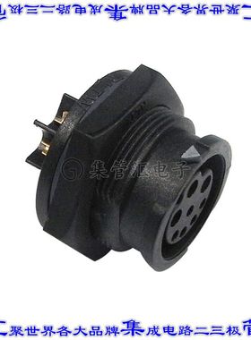 CBD-08PMFS-QC8001 圆形连接器8(5数据+3电源)插座母插口焊杯镀金