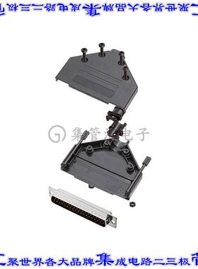 6355-0032-04 连接器37POS插头公引脚2排D-Sub自由悬挂