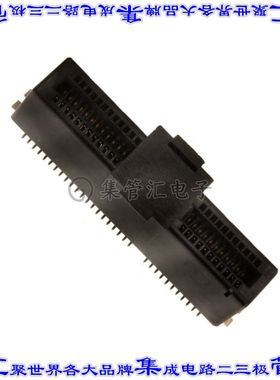 10061913-101CLF 卡边缘连接器64POS母头2排1mm黑色镀金