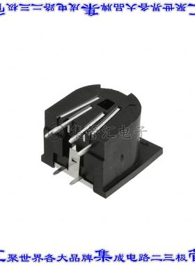 5211508-1 圆形连接器4POS插座母插口焊接锡通孔直角