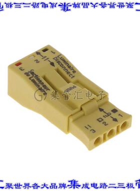873-903/K194-4045 接插件连接器PUSHWIRE SPLICE 3POS YELLOW 20