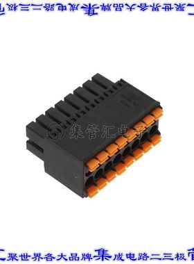 OSTNL161002 端子块连接器16POS插头母插口2排3.5mm黑色自由悬挂