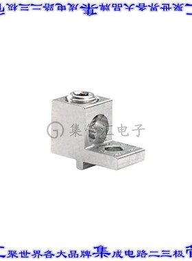 CLMAR2/0-14-Q 接插件连接器CONN TERM RECT LUG 2/0-14AWG 1/4