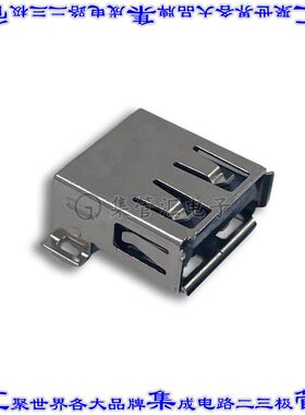 RAHUA20E 连接器USB-A插座4POS USB 2.0表面贴装直角