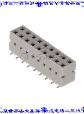 89898-309LF 针座连接器18POS插座2排2.54mm母形插口表贴SMD镀金
