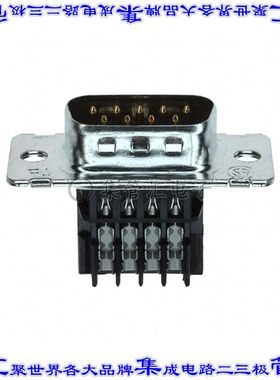 1-745492-7 连接器9POS插头公引脚2排D-Sub自由悬挂