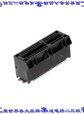 5-2364427-1 卡边缘连接器36POS母头2排1mm黑色镀金