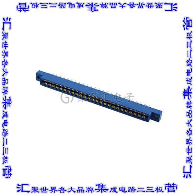 EBM28DRXH 卡边缘连接器56POS母头2排3.96mm蓝色镀金
