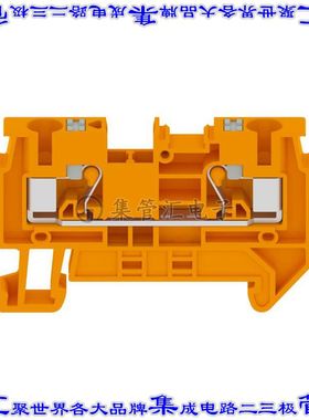 REB-B2C-OR 端子块连接器2POS馈通式6.2mm橙色10-24AWG
