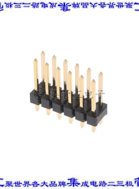 10129381-912004BLF 针座连接器12POS可切割2排2.54mm公形插针通