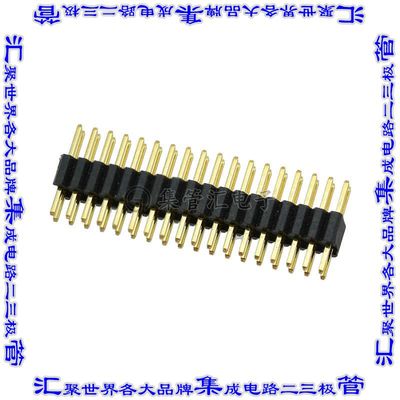 20021111-00036T4LF 针座连接器36POS接头2排1.27mm公形插针通孔