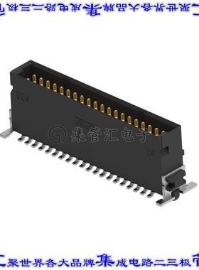 254417-E 针座连接器40POS接头2排1.27mm公形插针表贴SMD镀金