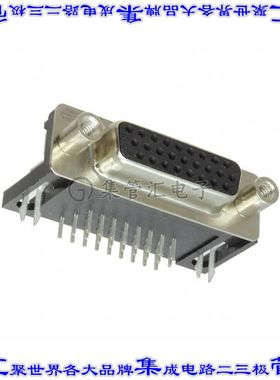 2311768-2 连接器26POS插座母插口3排D-Sub高密度通孔直角