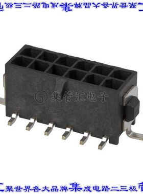 4-794636-2 针座连接器12POS接头2排3mm公形插针表贴SMD锡