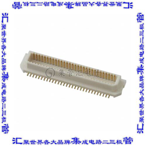 AXK680337YG 板对板连接器80POS接头外罩触点2排0.5mm表贴SMD镀金