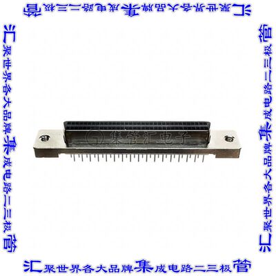 5749070-7 连接器68POS插座母插口2排D-TYPE型通孔