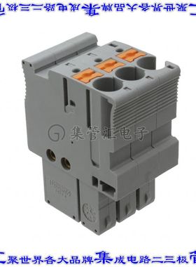 3212305 端子块连接器3POS插头母插口灰色自由悬挂