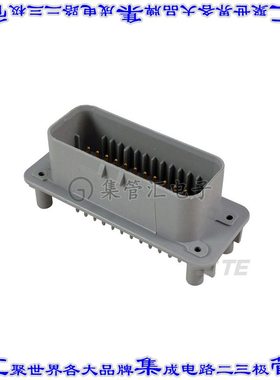 1-776230-4 针座连接器35POS接头3排4mm公形插针通孔镀金