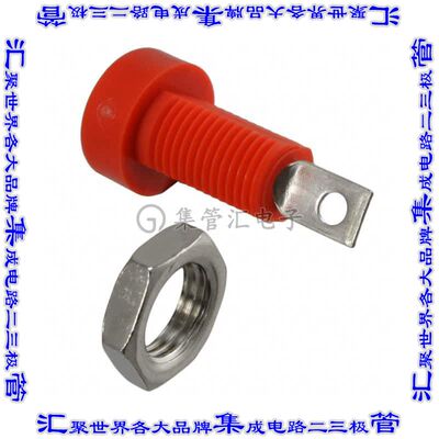 108-0906-001 接插件连接器CONN BANANA JACK SLDR TABS ORAN