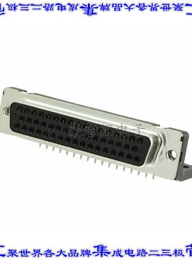 9665127601 09665127601连接器50POS插座母插口3排D-Sub通孔直角