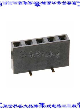 M20-7860546 针座连接器5POS插座2.54mm母形插口表贴SMD锡