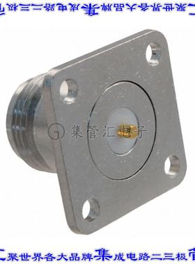 172121 同轴连接器N型插座母插槽焊接50欧姆面板安装