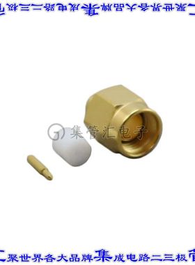 732510034 0732510034同轴连接器SMA插头公引脚焊接50欧姆自由悬