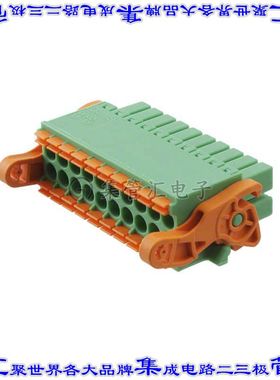 1790564 端子块连接器20POS插头母插口2排3.5mm绿色自由悬挂
