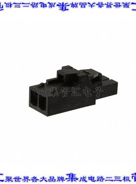 1722561102 矩形连接器外壳2POS插座3.5mm母形插口黑色自由悬挂