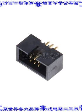 20021511-00006T4LF 针座连接器6POS接头2排1.27mm公形插针通孔直