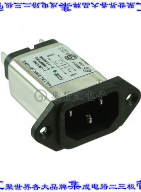 6EAH1 电源接入连接器3POS插座公型片状插脚IEC320-C14面板安装法