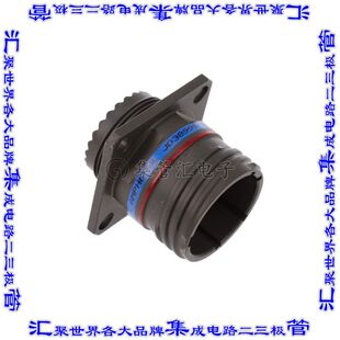 D38999/20WD35PNLC 圆形连接器37POS插座外壳用于公插针草绿色面