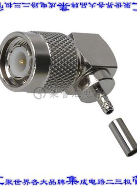 122148 同轴连接器TNC插头公引脚焊接50欧姆自由悬挂直角