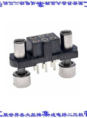 M80-4052005 针座连接器20POS插座2排2mm母形插口通孔直针镀金