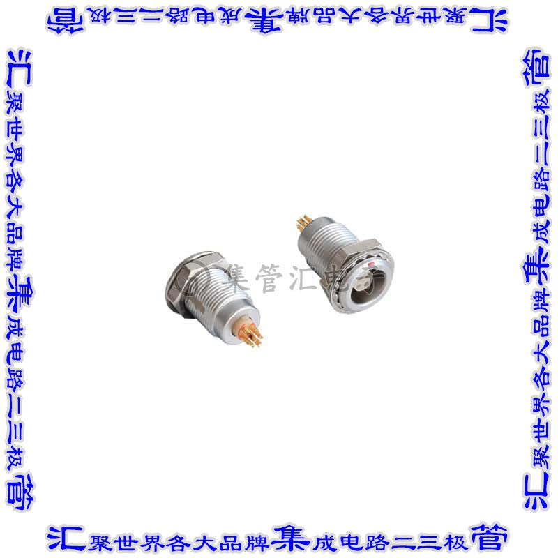 PPCEGG0003CLL 圆形连接器3POS插座母插口焊杯镀金面板安装