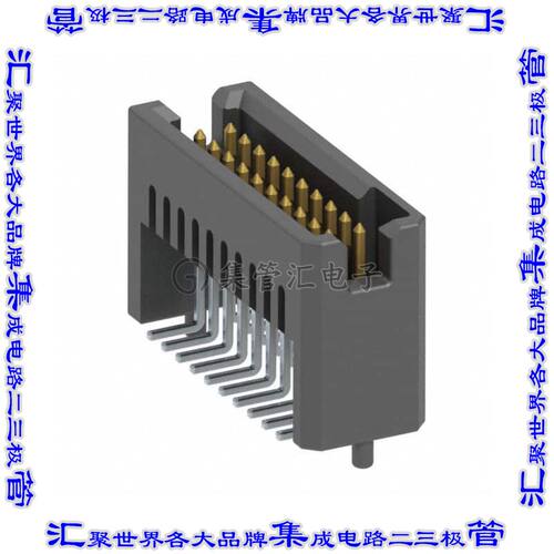 TFM-110-22-S-D-A 针座连接器20POS接头2排1.27mm公形插针表贴SMD
