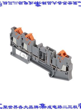 3050413 端子块连接器3POS断连5.2mm灰色16-24AWG