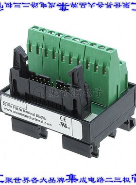 LIDC-20-M 接插件连接器INTERFACE MOD HDR 20POS 14-22AWG