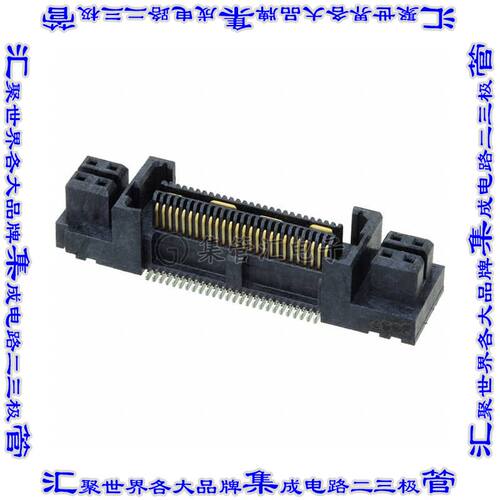 QFS-026-04.25-L-D-PC4 板对板连接器60(52+8电源)插座中央带触点
